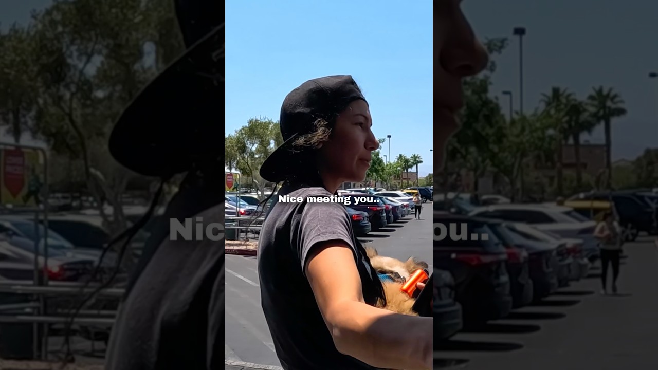 There car was broke down and THIS happened 🥹❤️