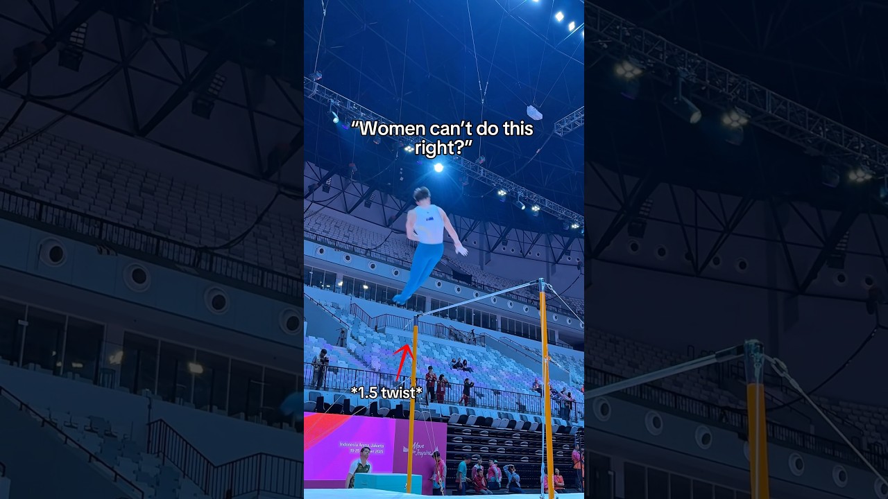 This move is insane 🤯 (Nakamura Haruka) #gymnastics #gymnast #olympics #japan #olympic #bars
