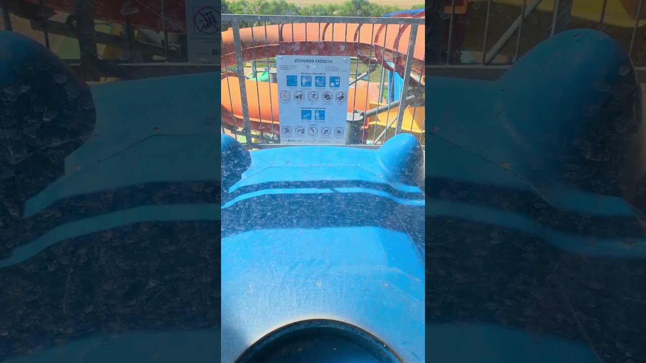 Torpedo Water Slide at HungaroSPA 🇭🇺