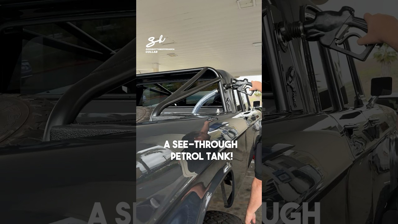 Transparent Fuel Pump! 🤯 #fuel #petrol #cars