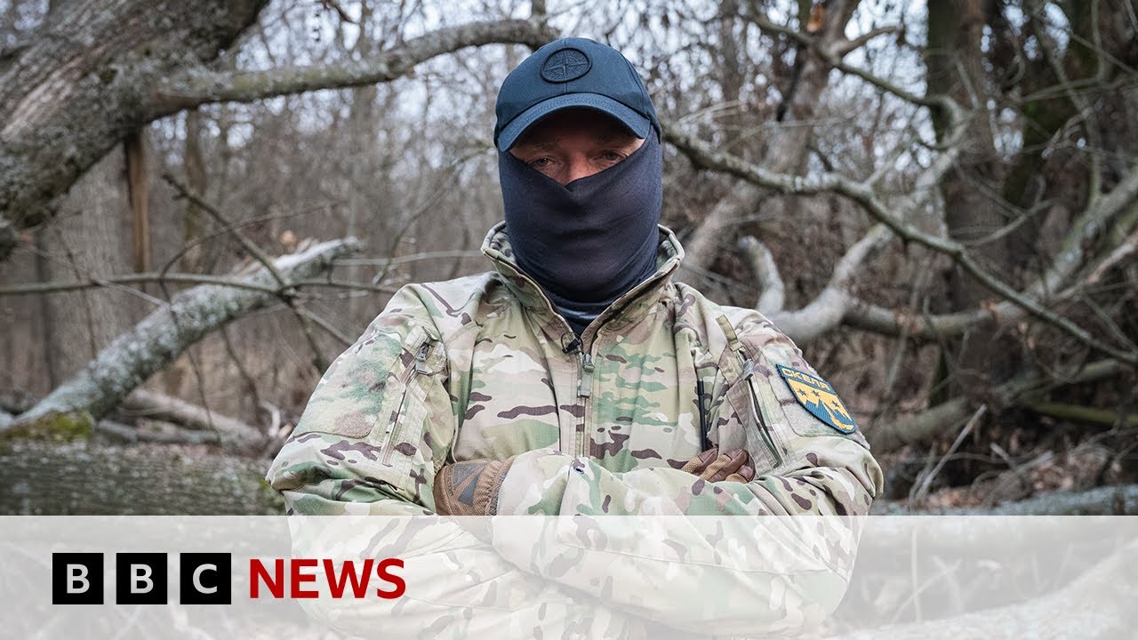 Troops in eastern Ukraine speak to the BBC | BBC News
