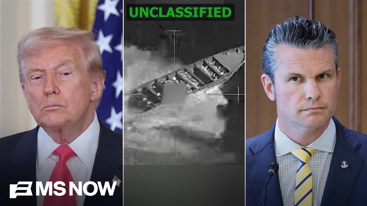 Trump backtracks on both the boat strike video AND affordability