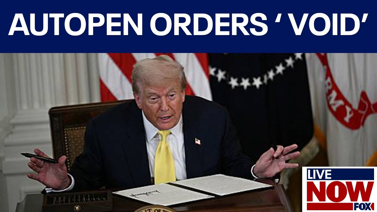 Trump declares Biden autopen actions ‘void’