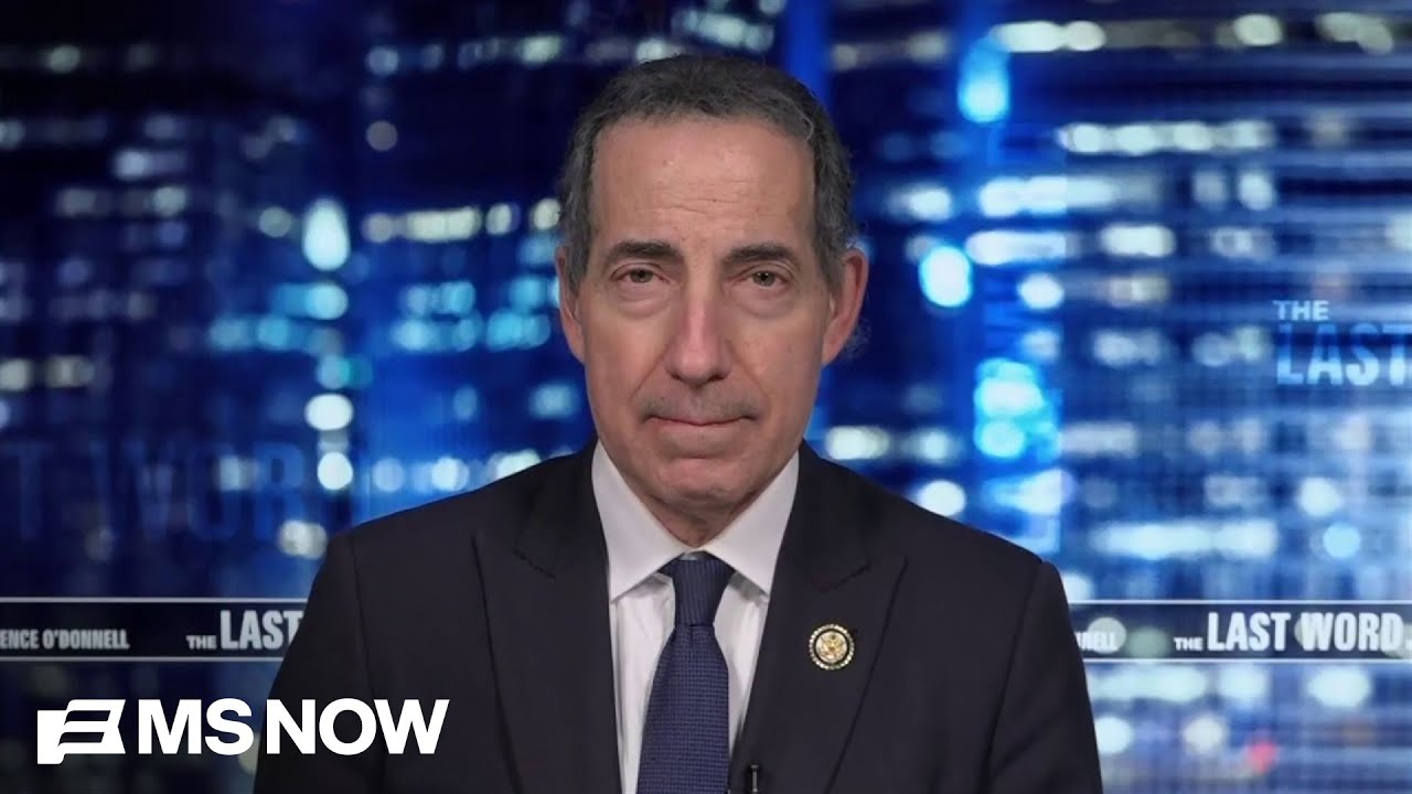 Trump dismissing Epstein files as an issue is all about ‘self-protection,’ says Rep. Raskin