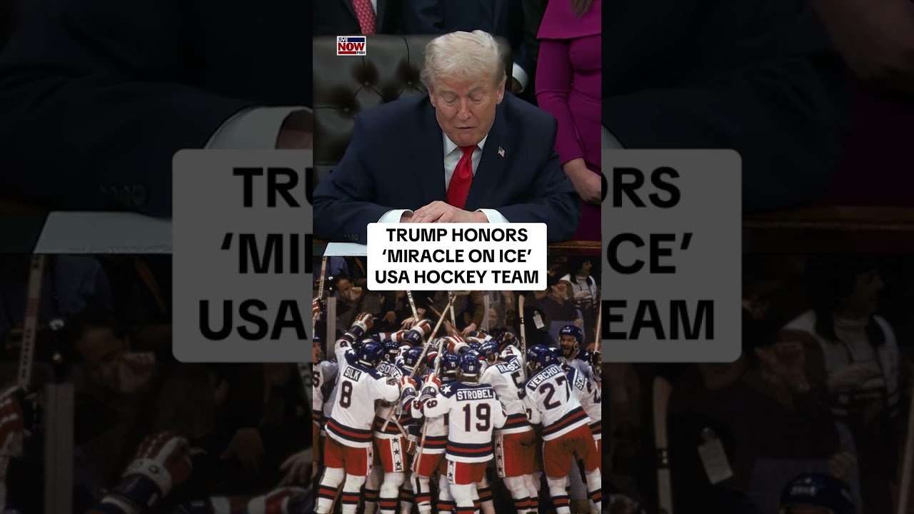Trump honors ‘Miracle on Ice’ team