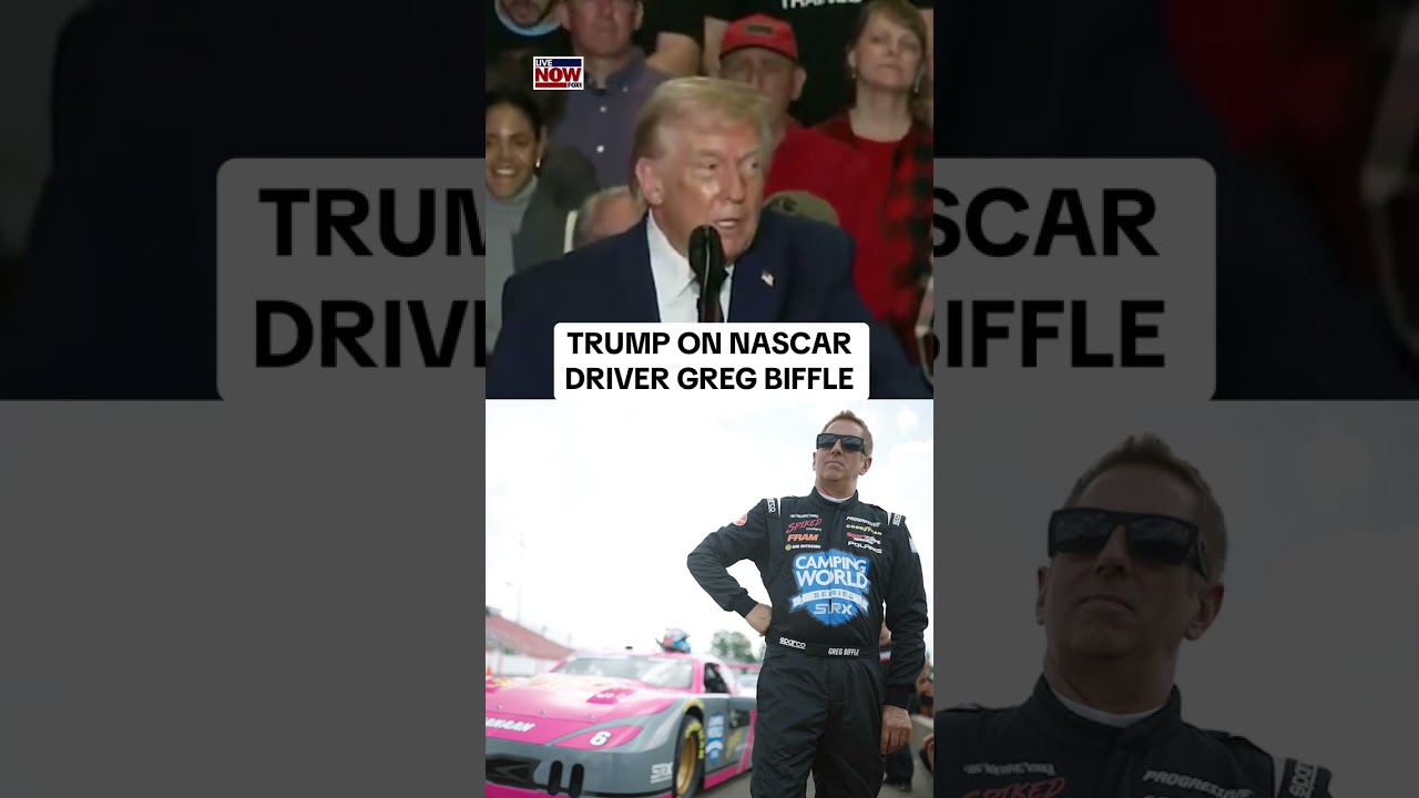 Trump on NASCAR driver Greg Biffle