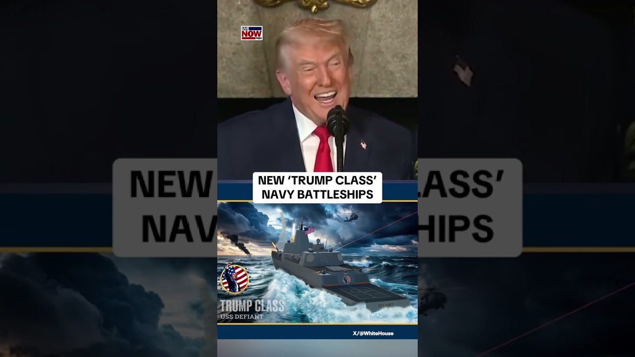 Trump on new Navy ships