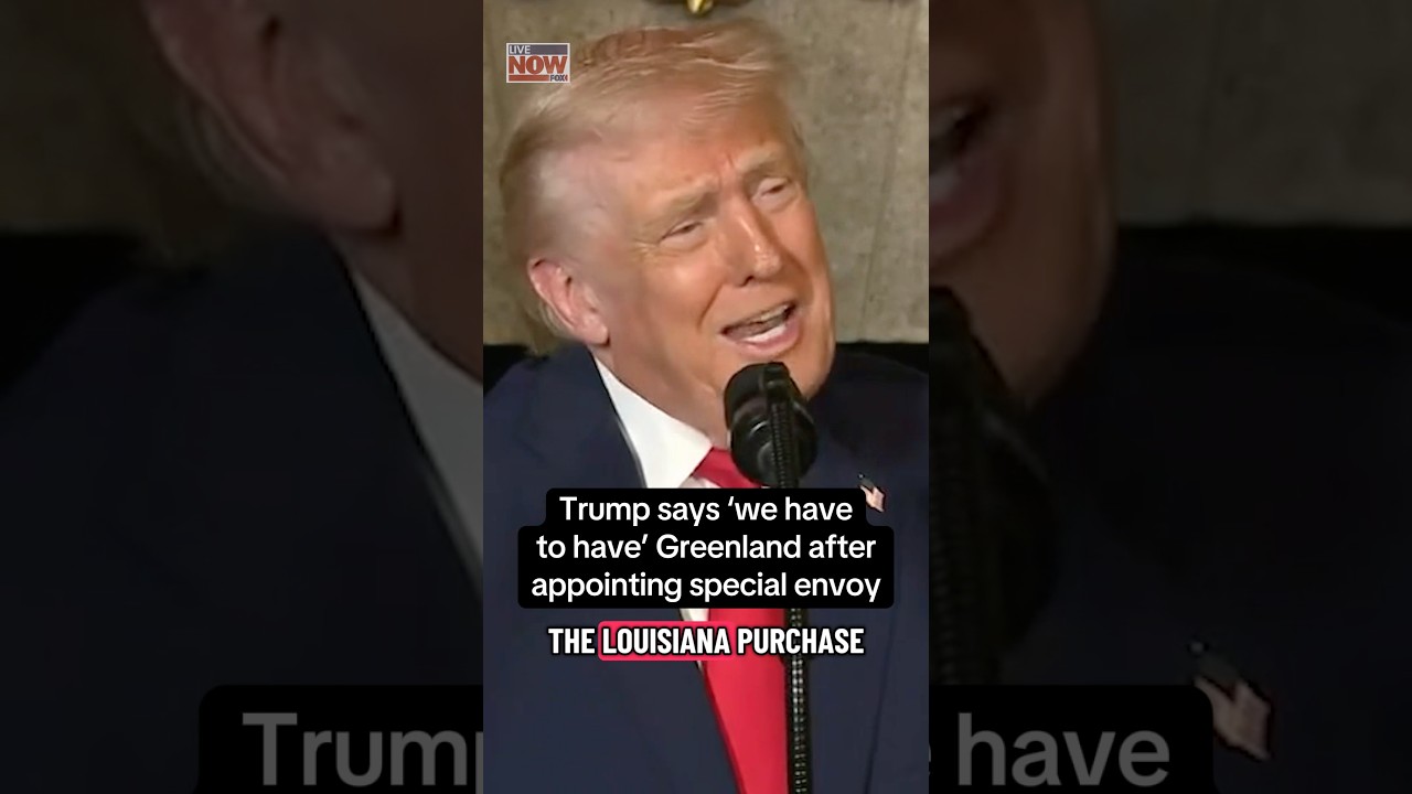 Trump says ‘we have to have’ Greenland