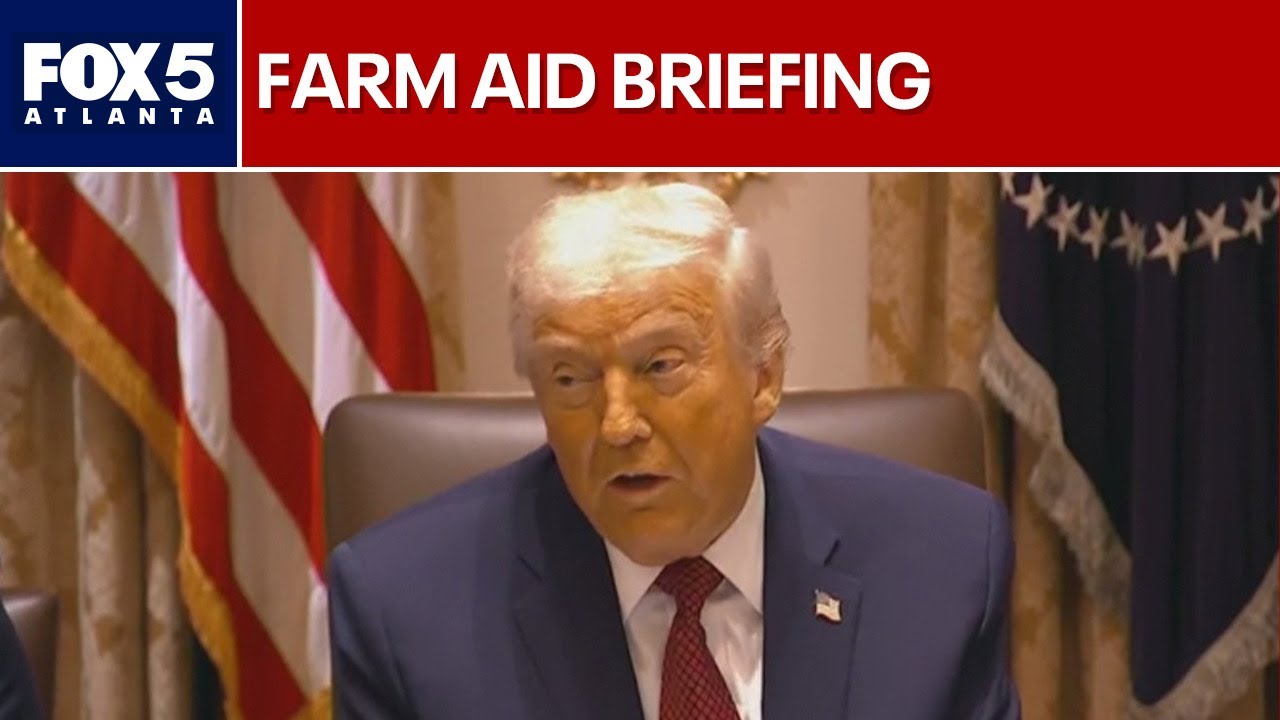 Trump speaks on $12B farm aid | FOX 5 News