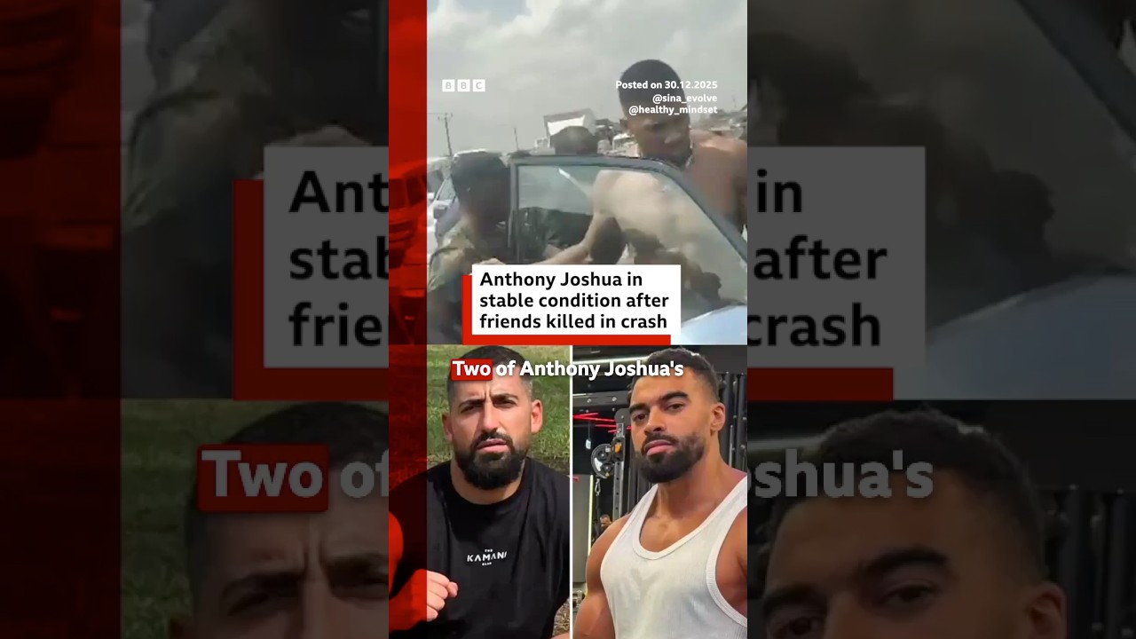 Two men killed in Anthony Joshua car crash named. #AnthonyJoshua #Nigeria #BBCNews