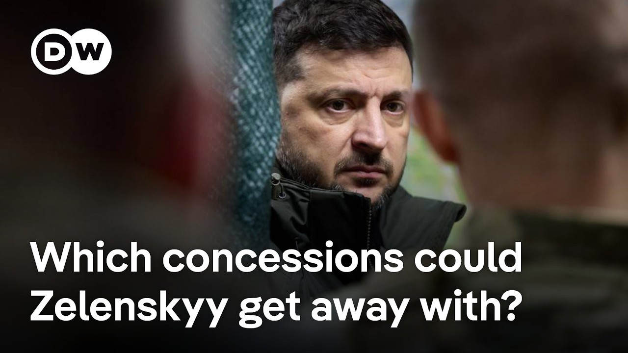 Ukraine-Russia peace talks: Where Zelenskyy stands on concessions | DW News