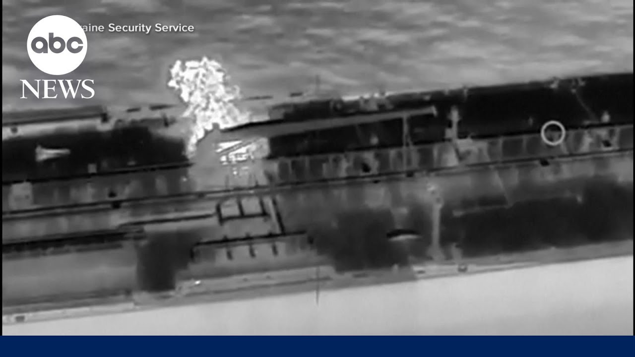 Ukraine strikes Russian tanker in Mediterranean