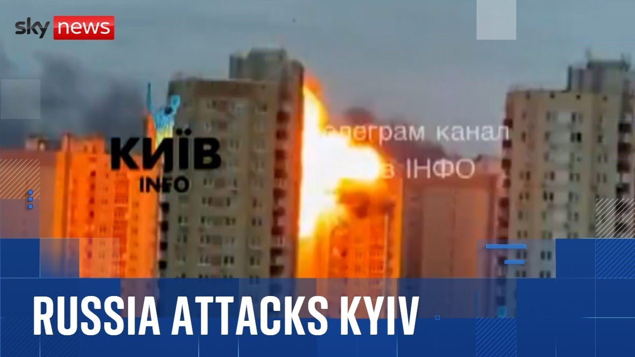 Ukraine’s capital bombarded in relentless Russian drone and missile attack