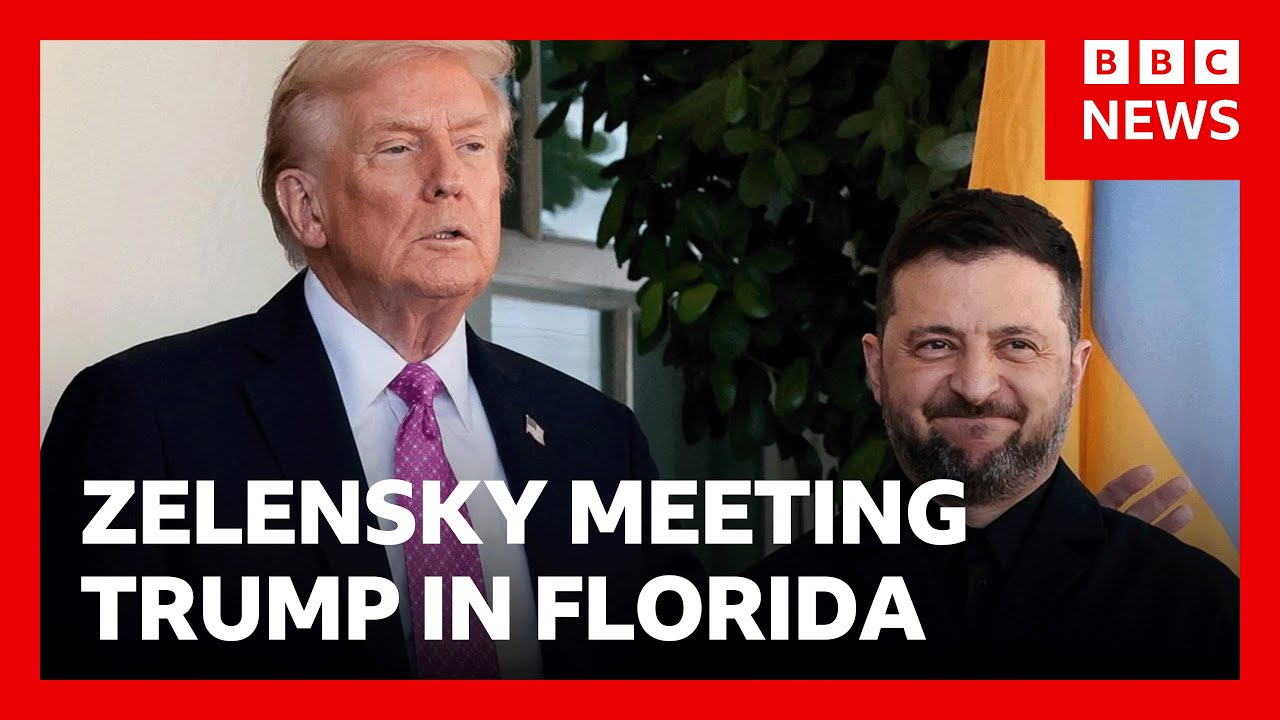 Ukraine’s president says Russia ‘doesn’t want peace’, ahead of meeting with Donald Trump | BBC News