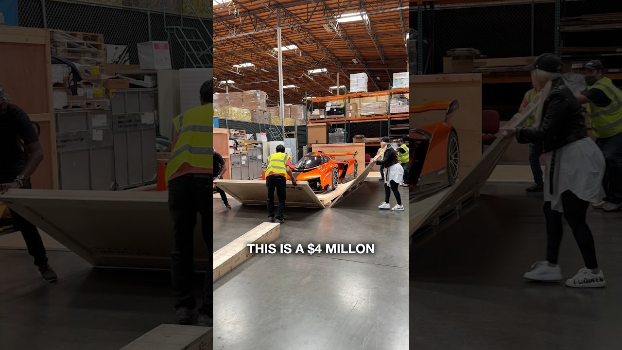 Unboxing The McLaren Solus GT! 😱 #mclaren #unboxing #cars