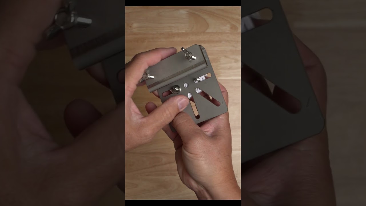 Universal Gutter Mount for Solar Security Cameras! #lifehackster #solarcamera