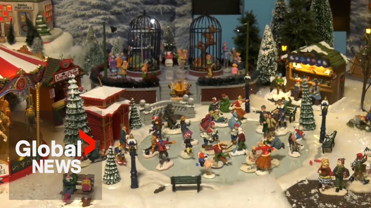 Vancouver Island couple create annual Christmas village scene