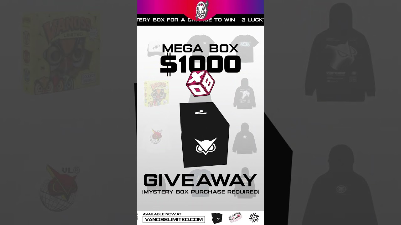 Vanoss Mystery Box, Available until December 7th!