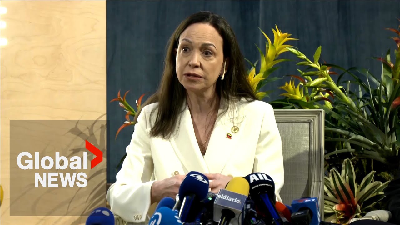 Venezuela opposition leader Machado vows to return home with Nobel Peace Prize