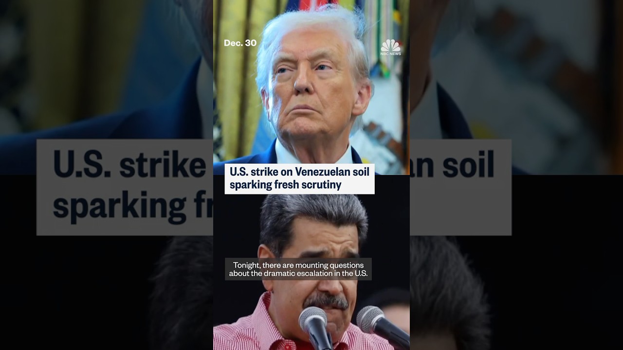 Venezuela strike scrutiny increases after Trump comment