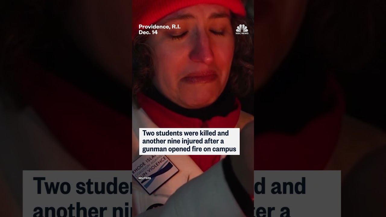 Vigil held for victims of Brown University shooting