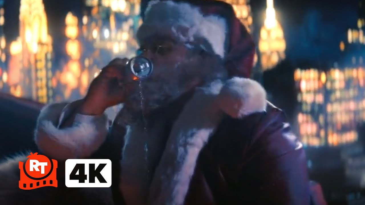 Violent Night (2022) 4K – Santa Is DRUNK AF | Movieclips