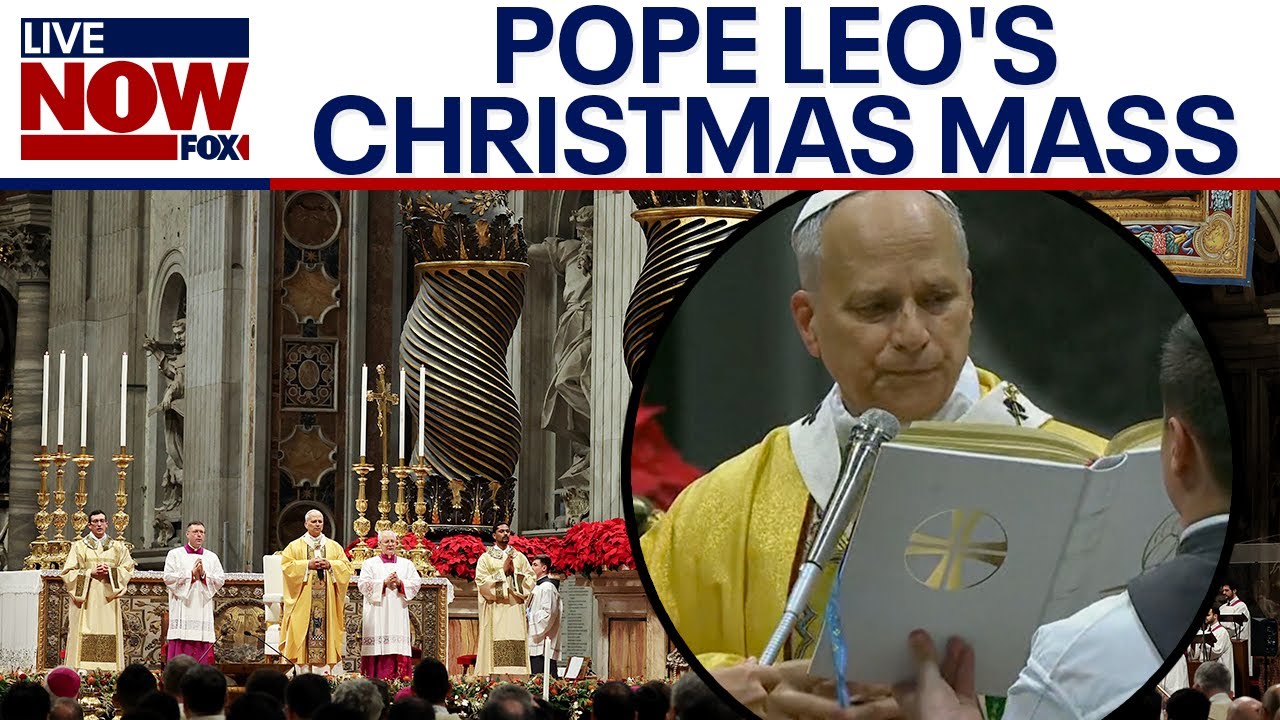 WATCH: Pope Leo XIV’s first Christmas Eve Mass
