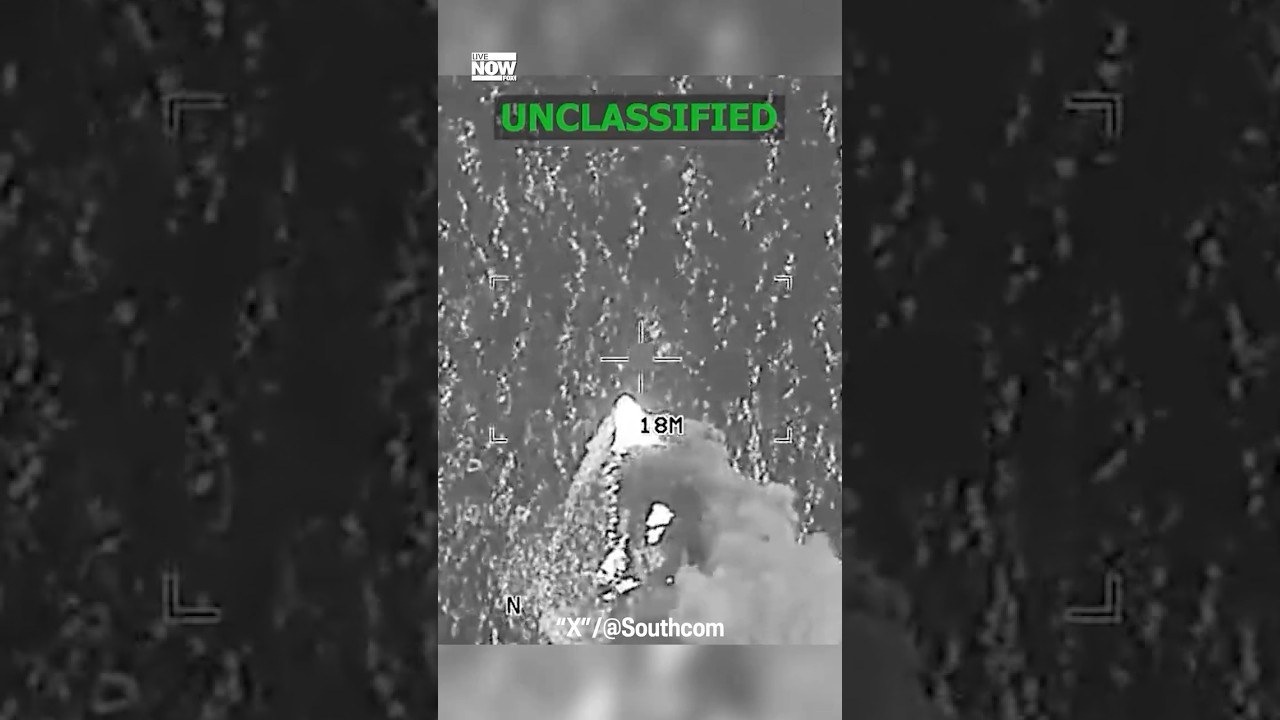 WATCH: US strikes another alleged drug boat in Eastern Pacific