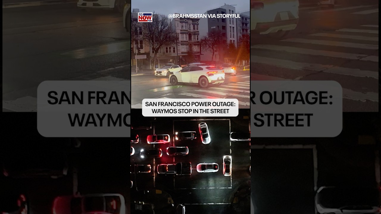 Waymos struggle during San Francisco power outage