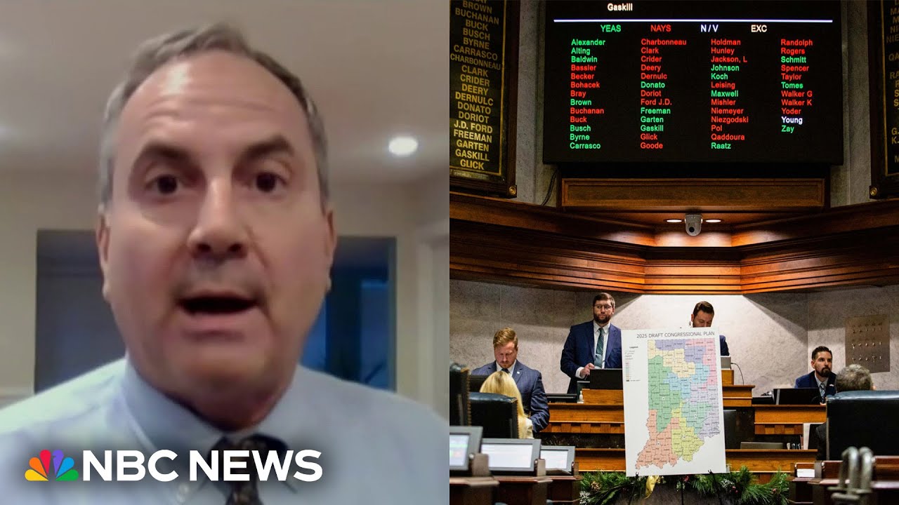 We’re a ‘pretty stubborn breed,’ says Indiana Republican who voted against redistricting