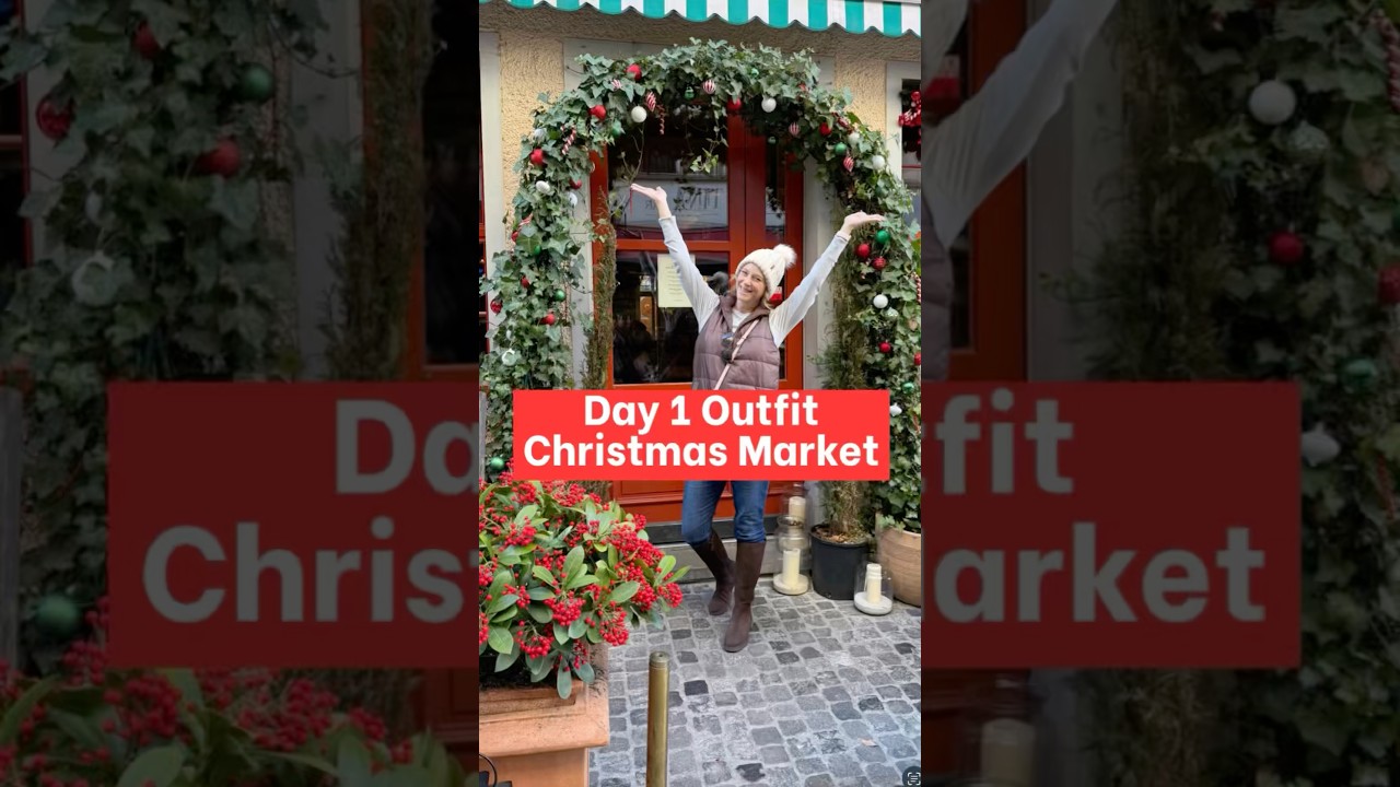 What I Wore Day 1 Zurich Christmas Market 2025