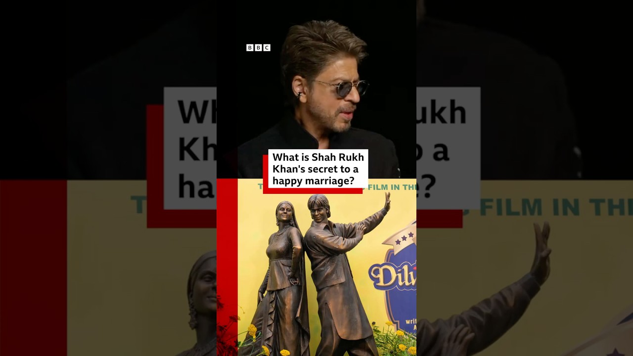 What is Shah Rukh Khan’s secret to a happy marriage? #SRK #ShahRukhKhan #BBCNews