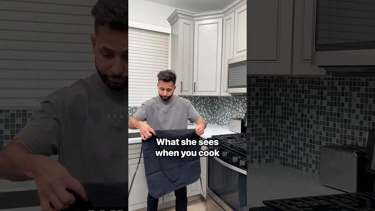 What she sees when you cook 🍳