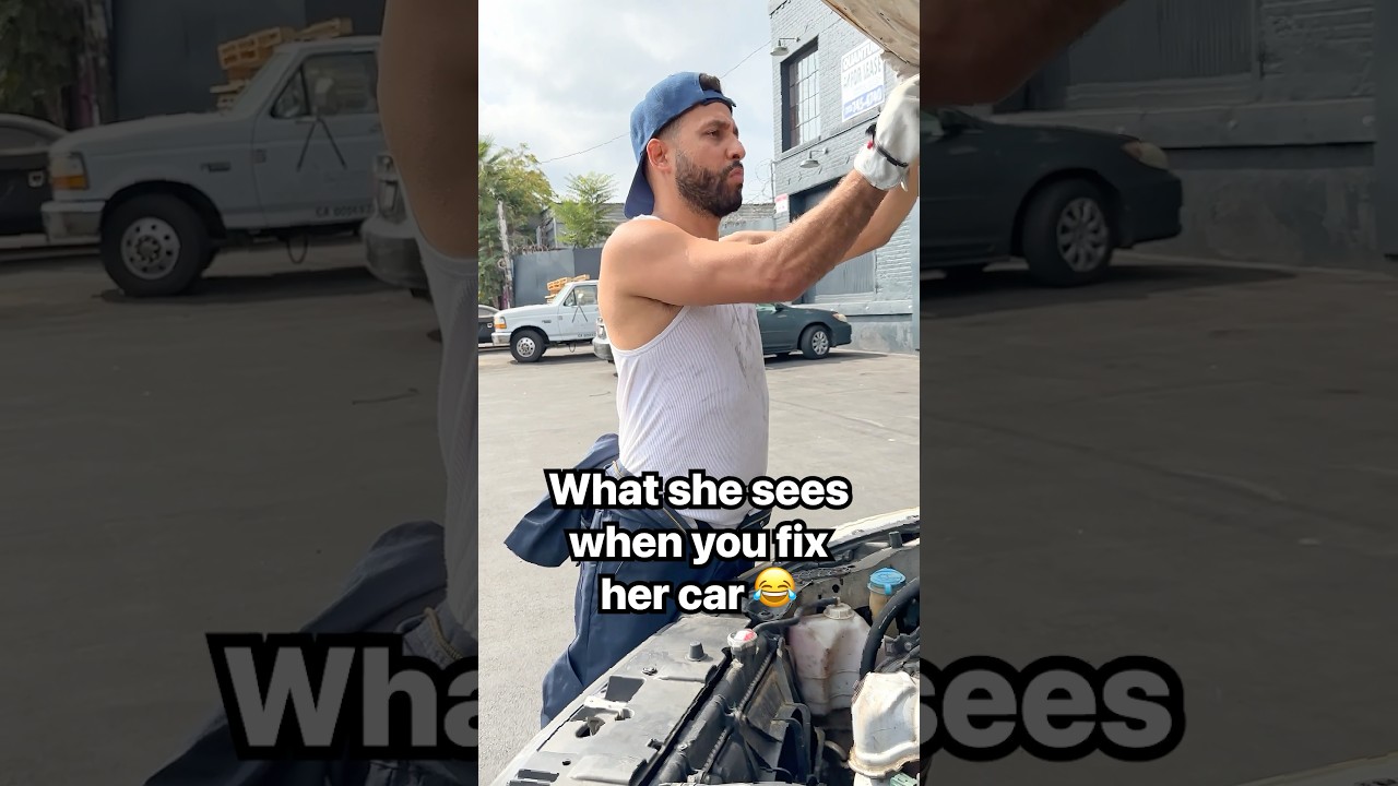 What she sees 🔧😂