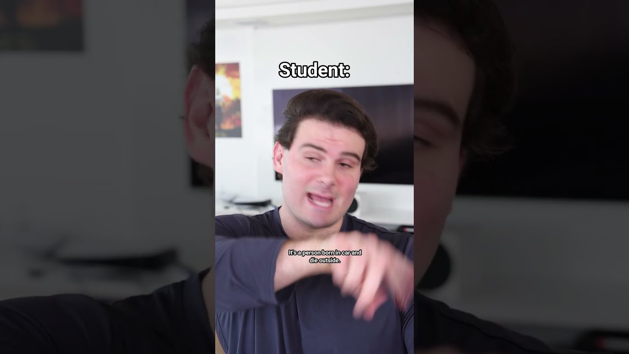 When The Class Is Full of Idiots.