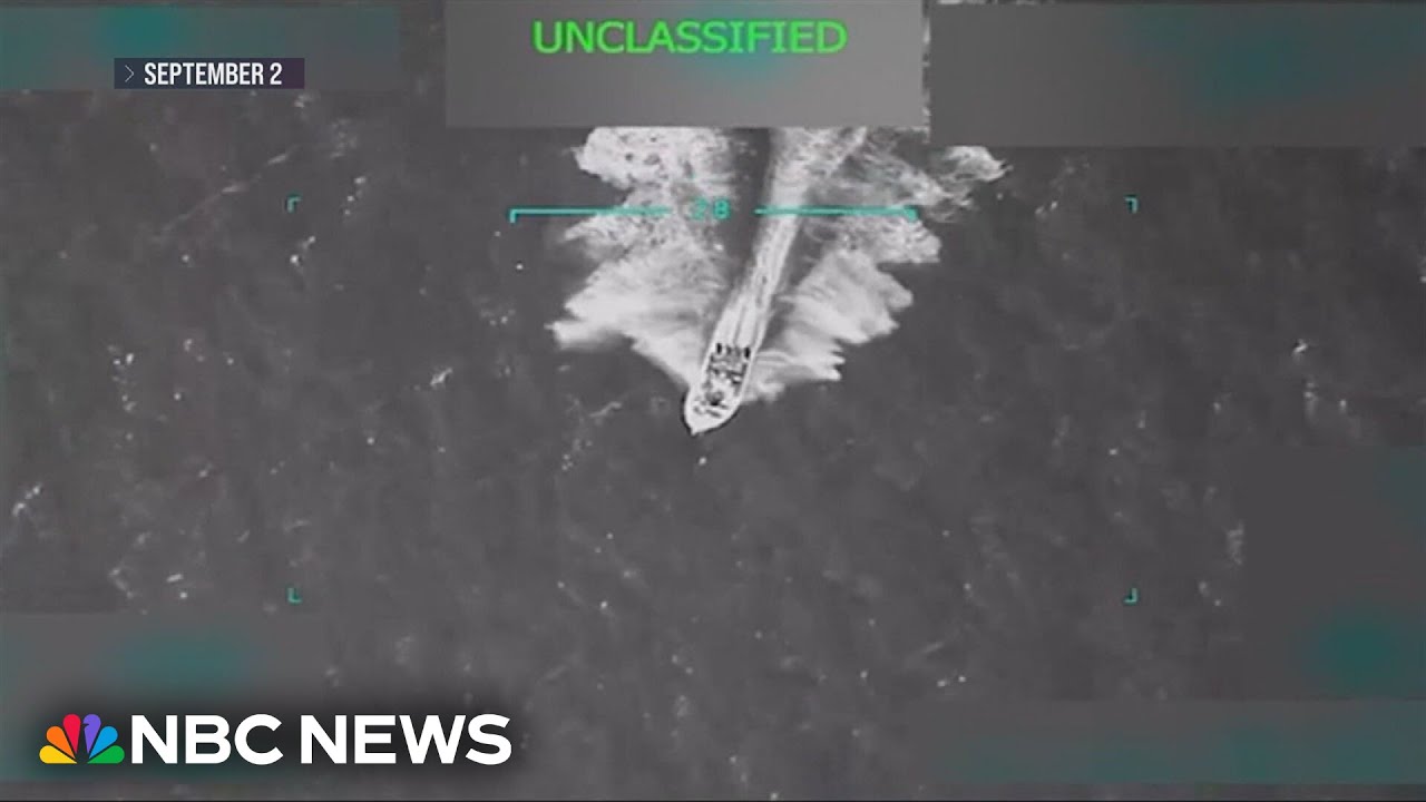 White House confirms second strike on alleged drug boat