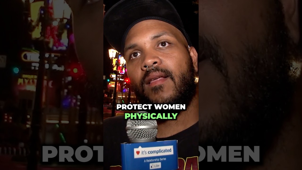 Why can’t women protect men?￼