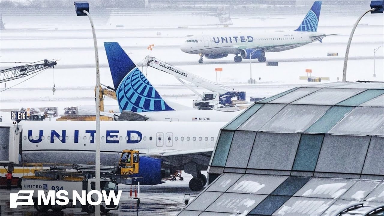 Winter storm disrupts plans during record-breaking travel season