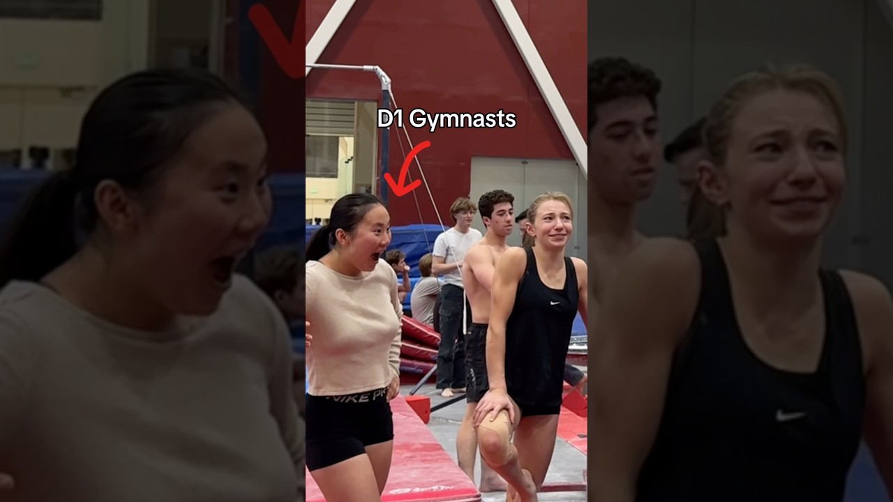 Women try rings 💪😂#calisthenics #gymnast #gymnast #olympics #olympic #sports #strength #strong