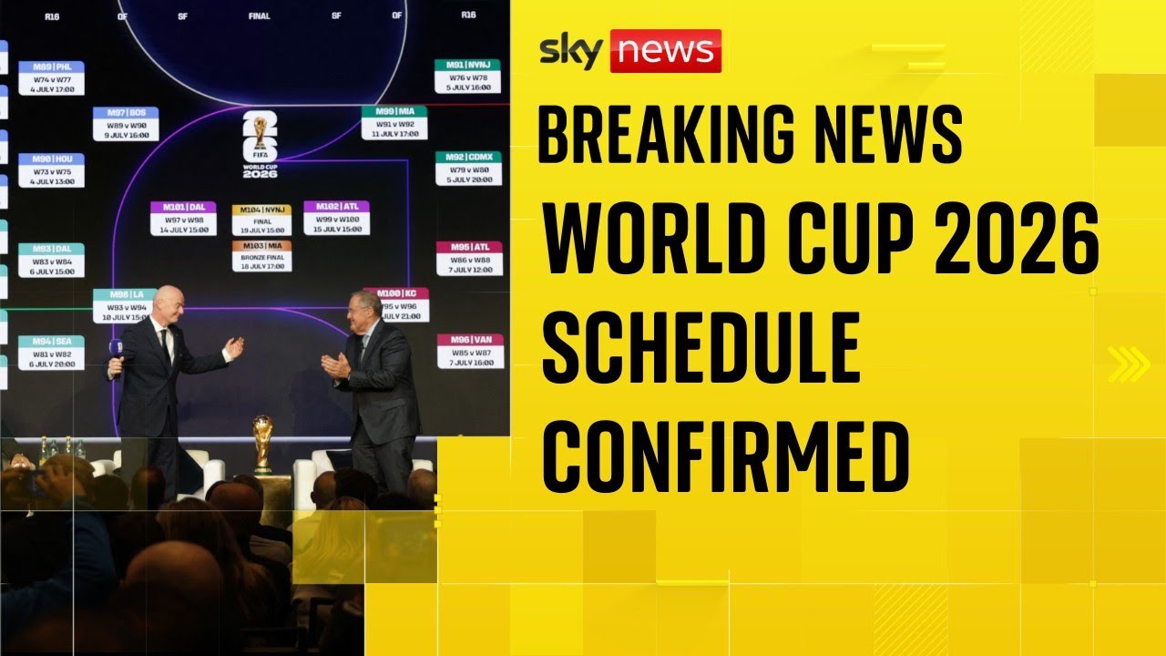 World Cup 2026: England and Scotland fans discover where their opening games will be played