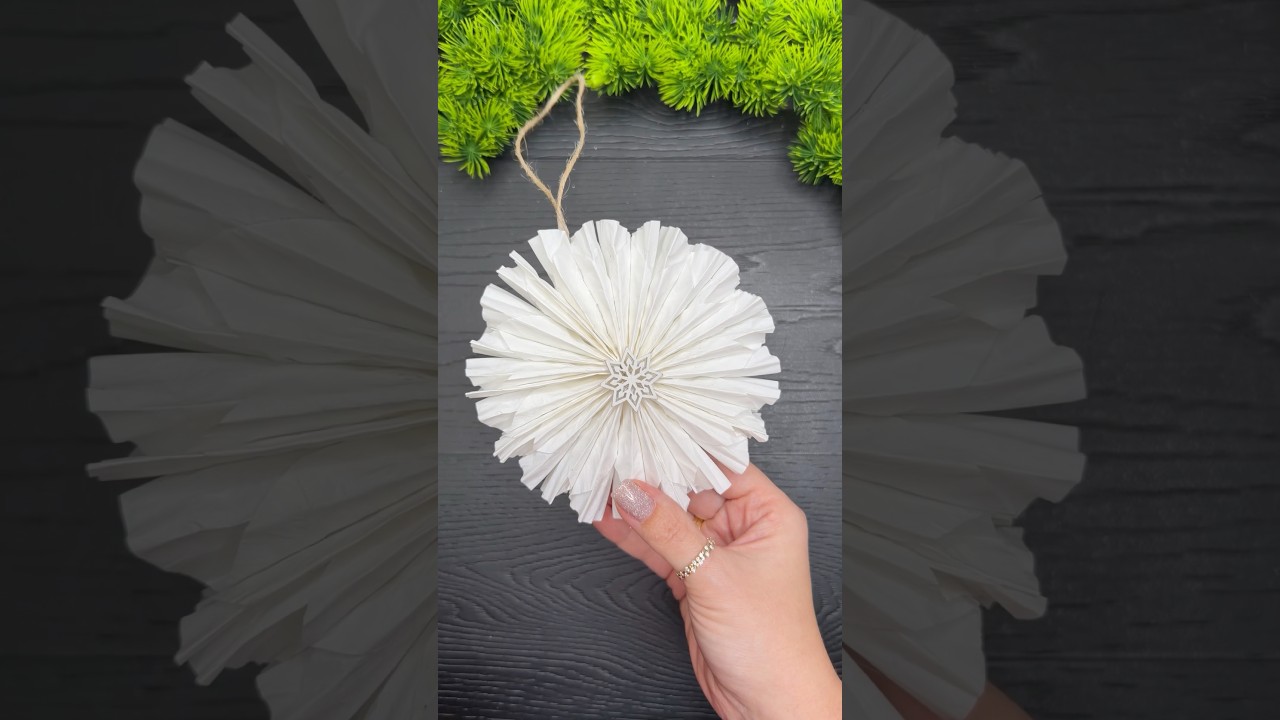 WoW! Easy Christmas Craft Idea! ❄️☃️ #shorts #fyp