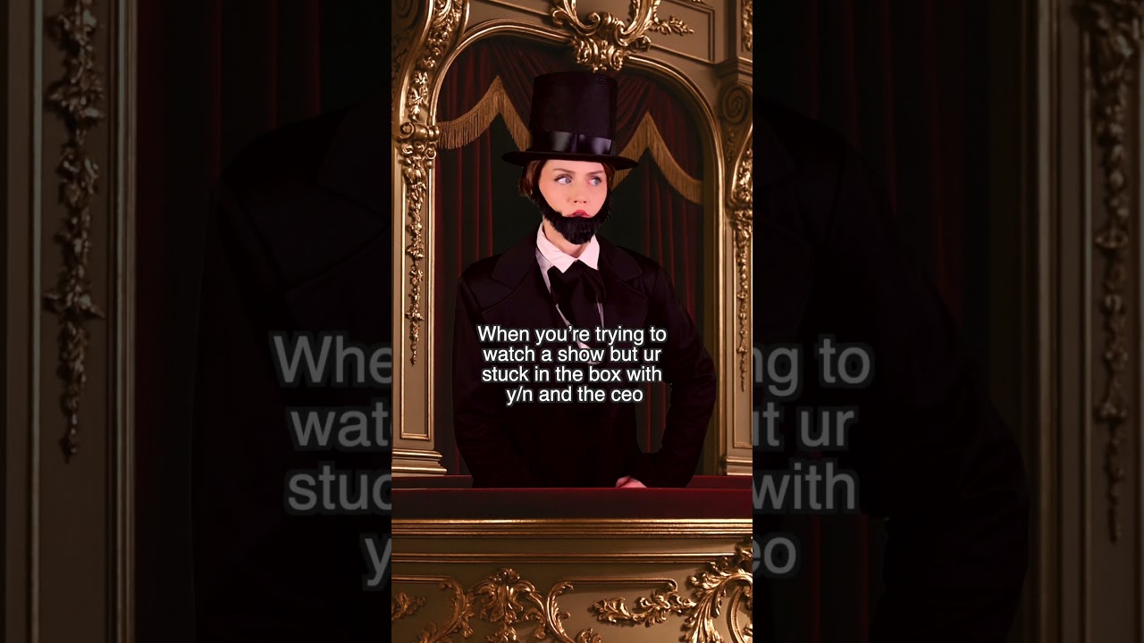 y/n and the ceo at the opera 🥀