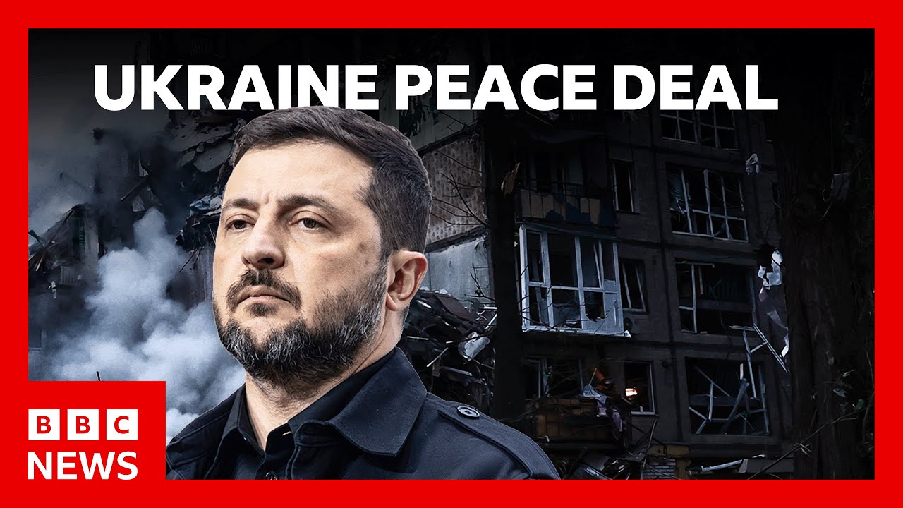 Zelensky reveals key points of draft settlement deal for Ukraine | BBC News