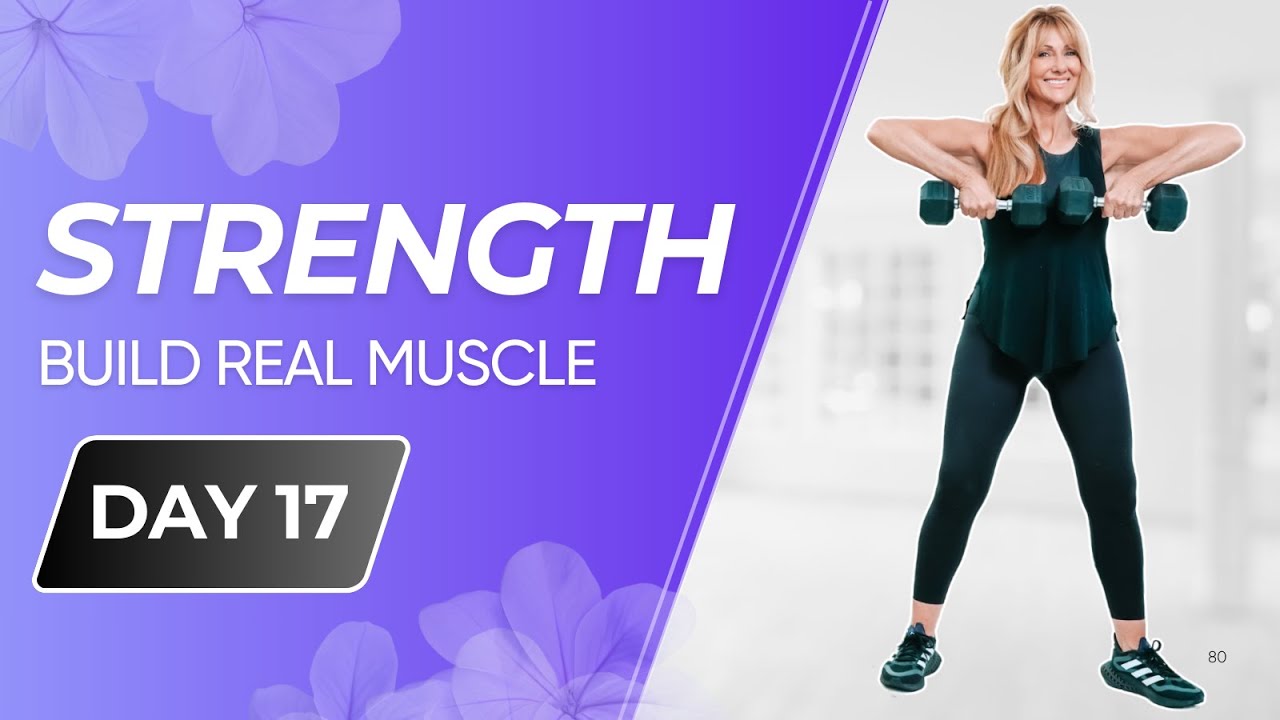 10 Min Strength Workout: How to Build Muscle Fast After 50 (Day 17) New Year Activation Challenge!