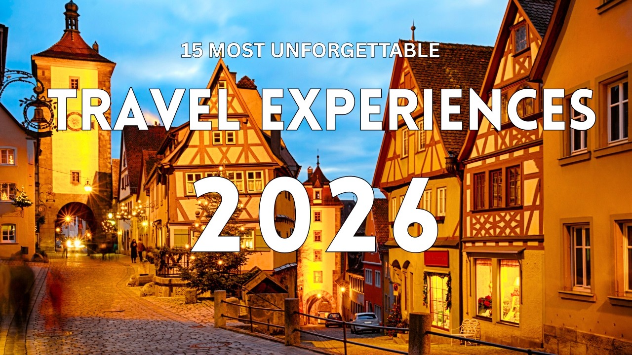 15 Unforgettable Travel Experience In 2026 | Travel Video 2026