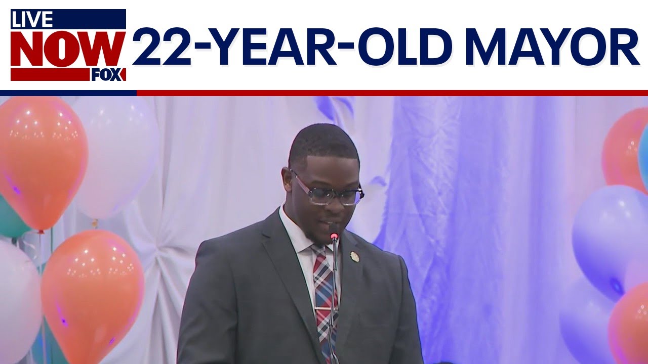 22-year-old Jayden Williams sworn in as youngest mayor of Stockbridge, GA