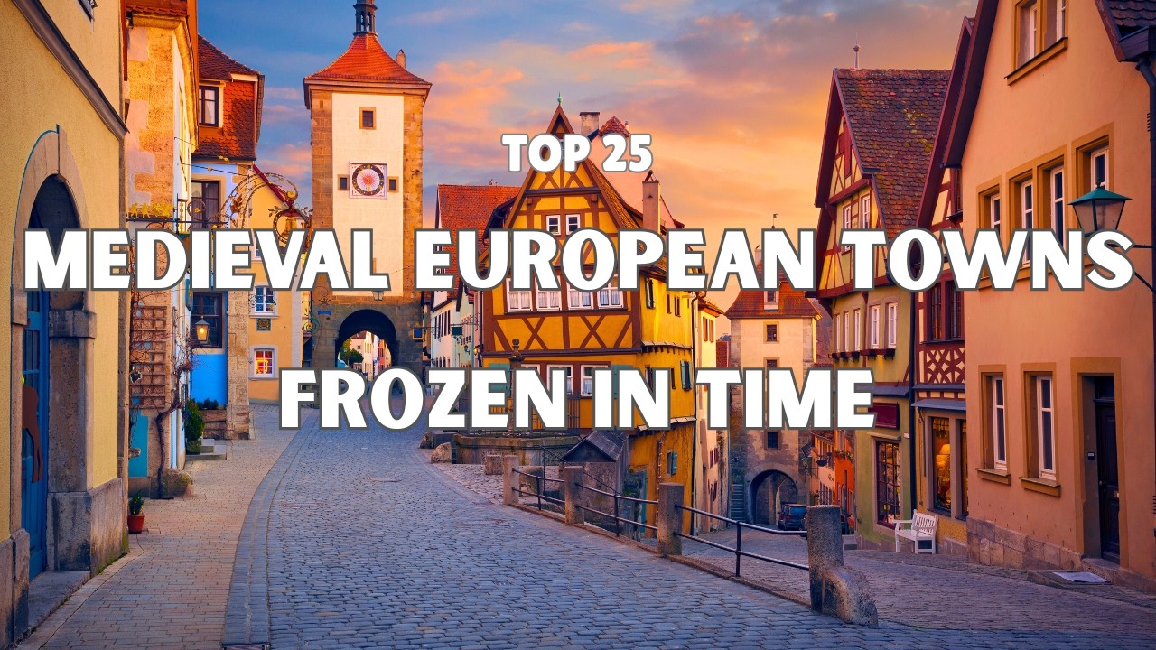 25 Medieval European Towns Frozen In Time | Travel Video 2026
