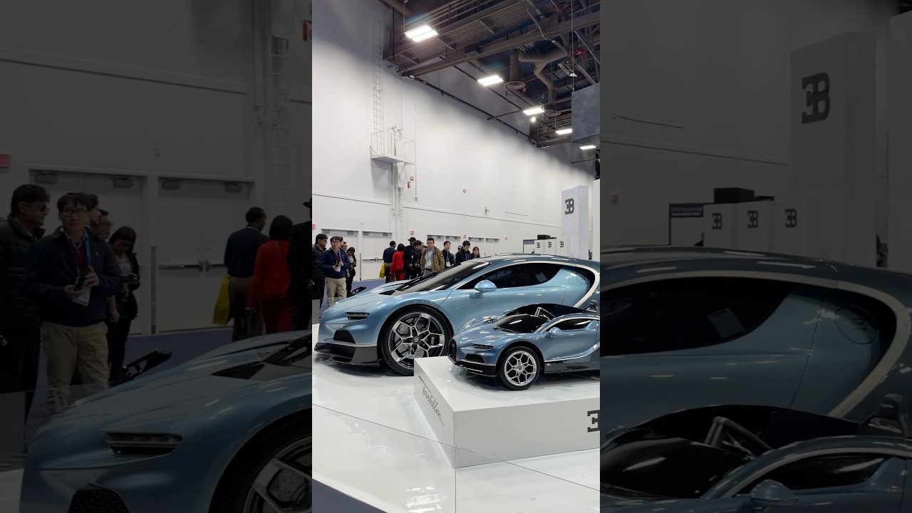 $700 Bugatti Tourbillon?! 😳 #bugatti #ces #hypercar