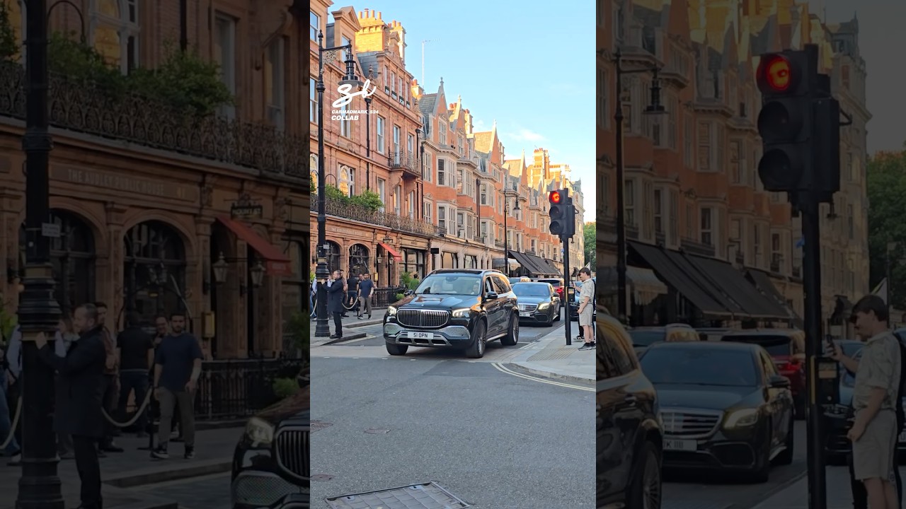 A Bouncing Maybach! 😱 #cars #luxurycars #tech