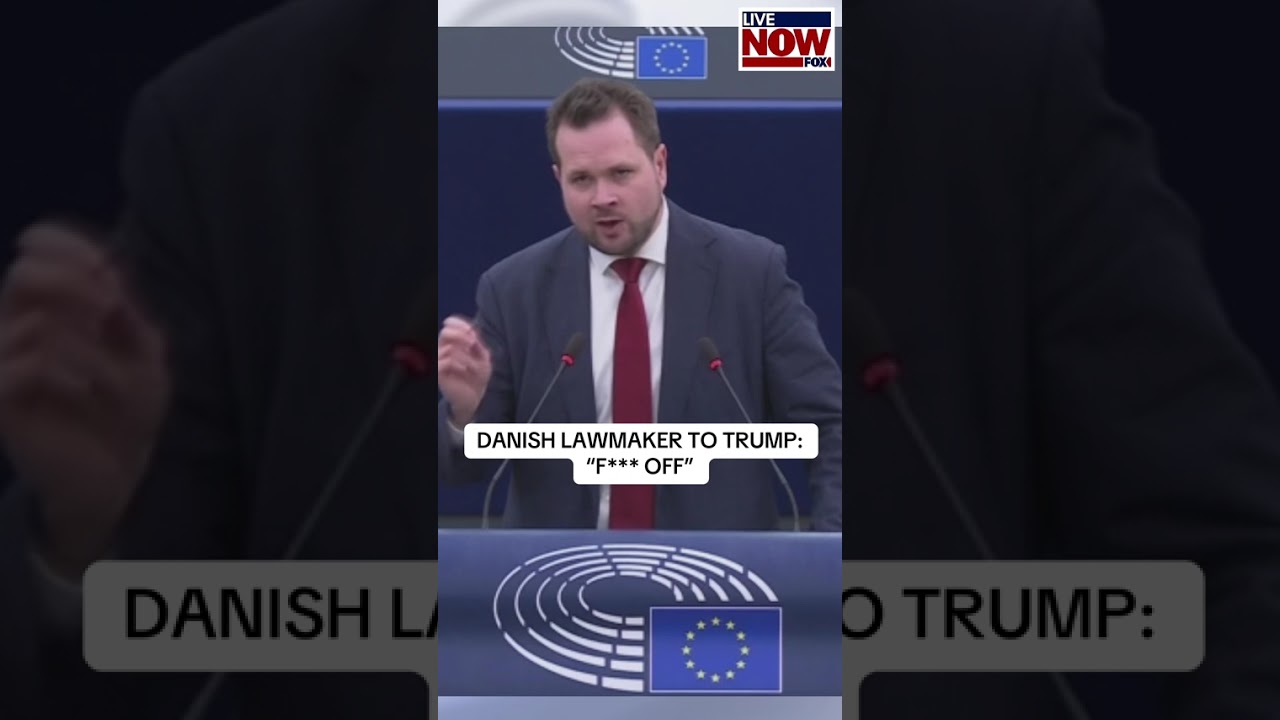 A Danish member of the European Parliament delivers a blunt message to President Trump. #trump